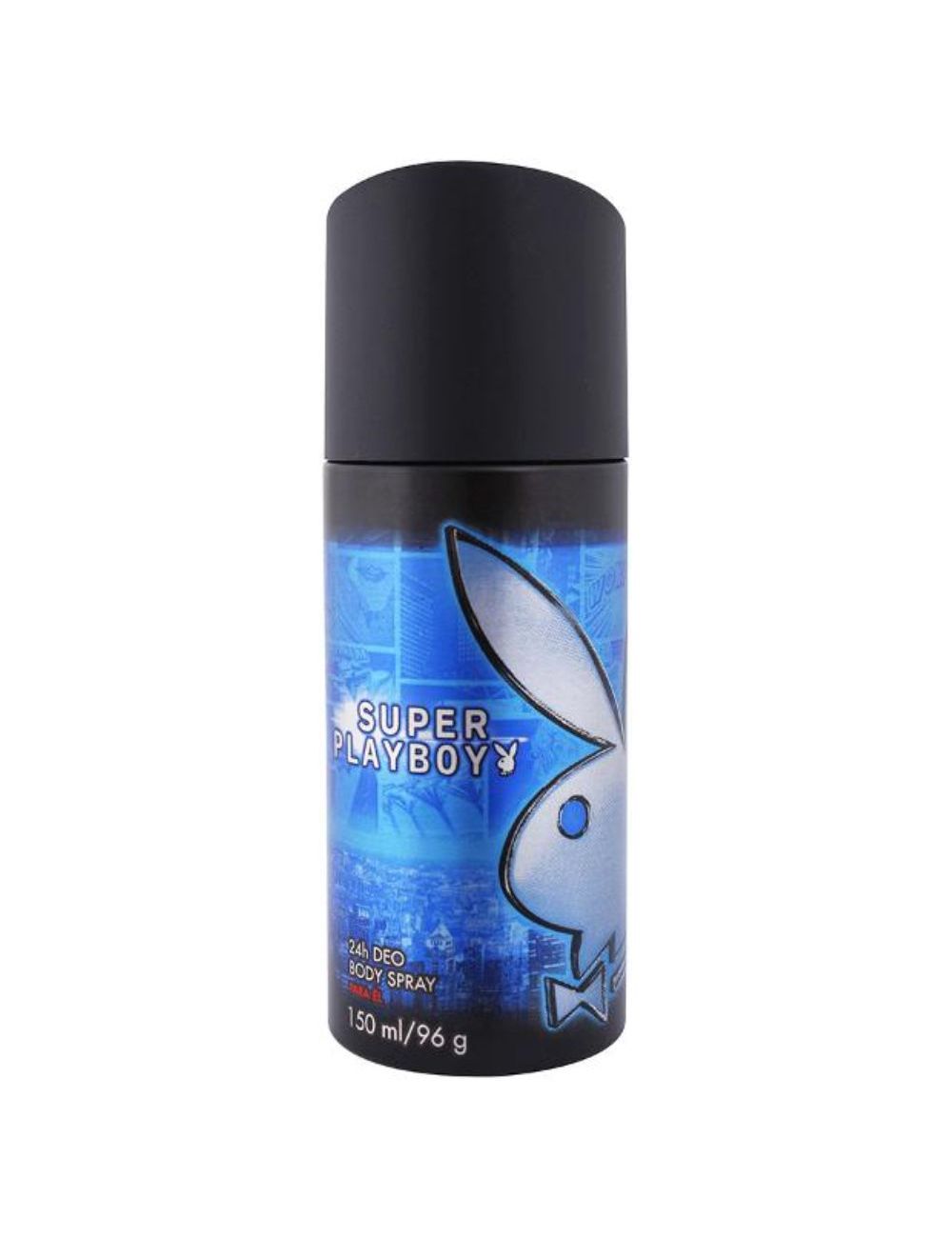 Super Playboy Desodorante En Aerosol Para Caballero Lata Con 150mL/96g