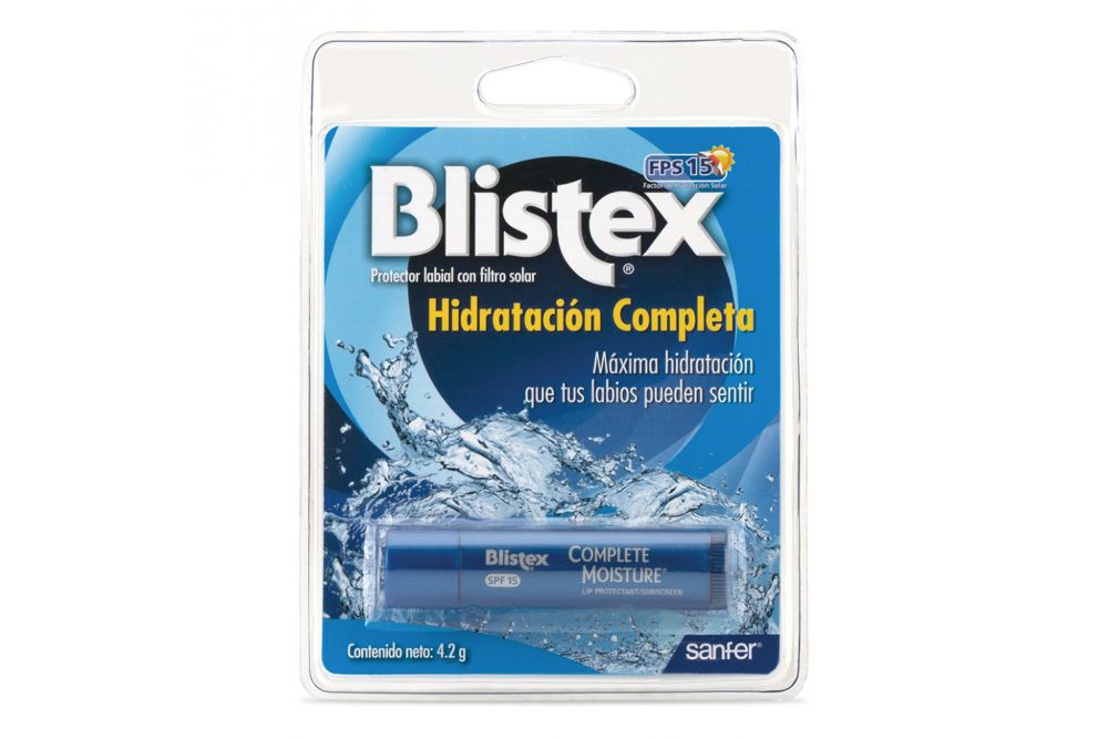 Blistex Lápiz Labial Hidratación Completa FPS 15 Con 4.2g