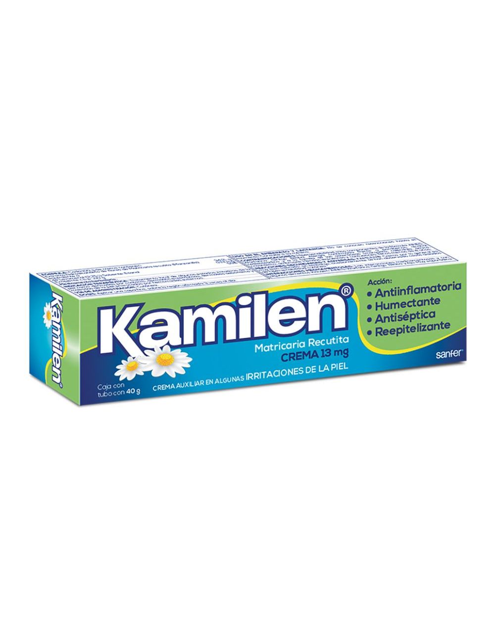 Kamilen Crema Con Manzanilla Caja Con Tubo Con 40 g