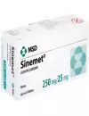 Sinemet 250 mg/ 25 mg Caja Con 30 Tabletas