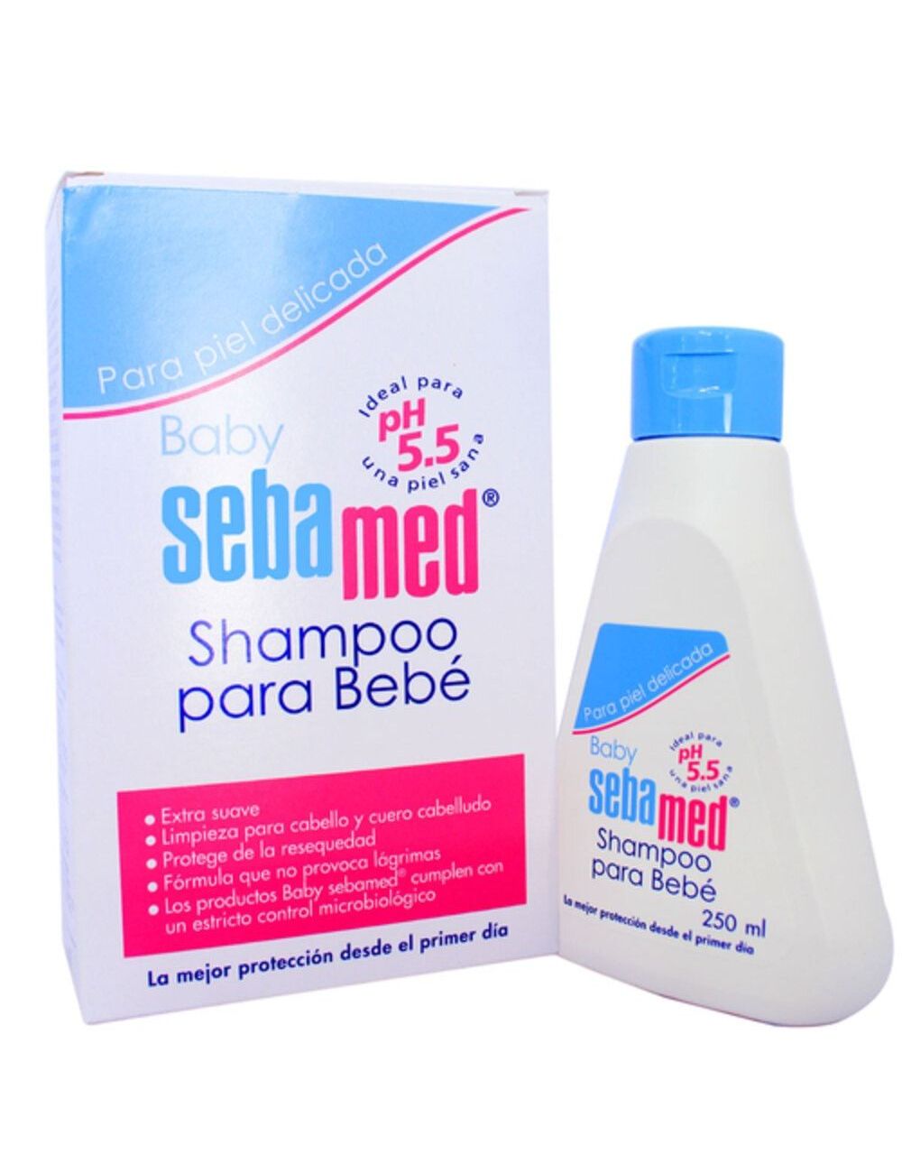 SHAMPOO Sebamed Para Bebe Frasco Con 250 mL