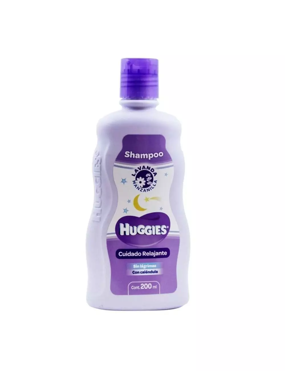 Shampoo Huggies Relajante Frasco Con 200 mL