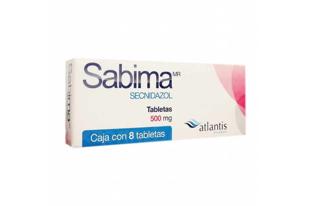 Sabima 500 mg Caja Con 8 Tabletas