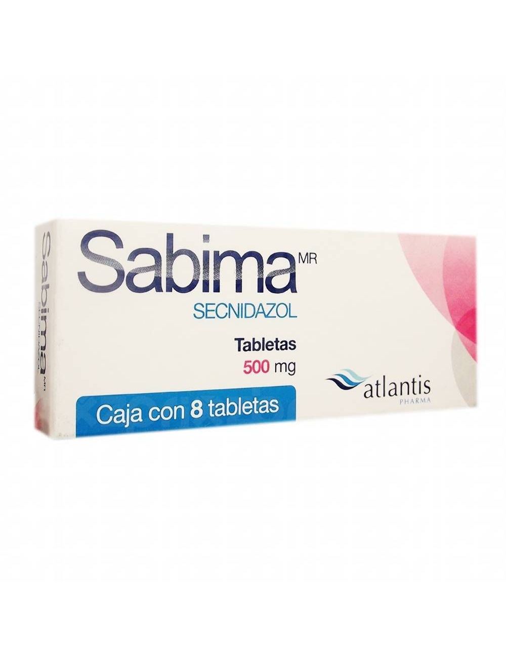 Sabima 500 mg Caja Con 8 Tabletas