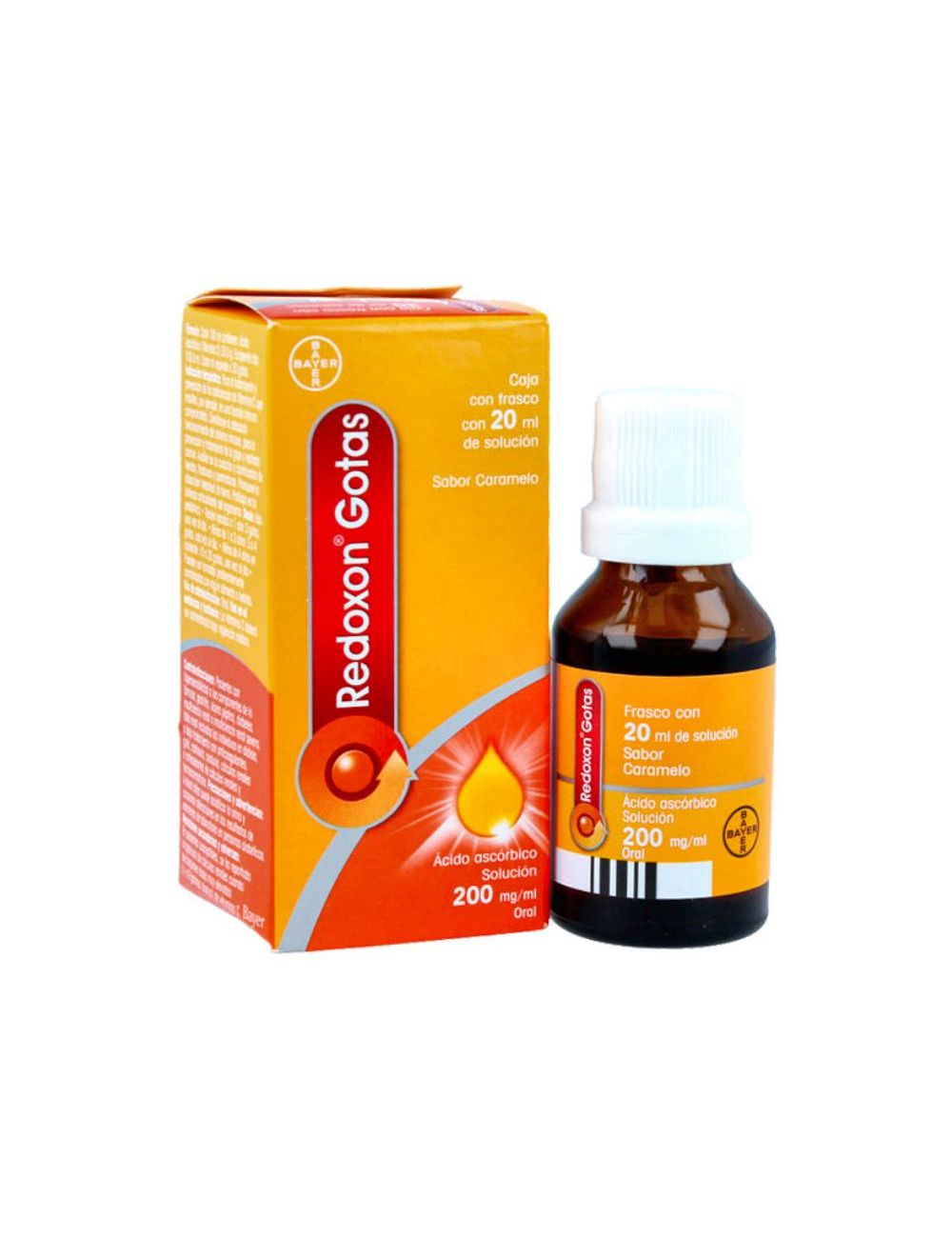 Redoxon Gotas 200mg/mL Caja Con Frasco Gotero Con 20 mL Redoxon Gotas 200mg/mL Caja Con Frasco Gotero Con 20 mL