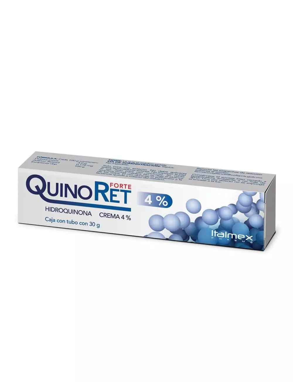 Quinoret Forte Crema 4 % Caja Con Tubo Con 30 g