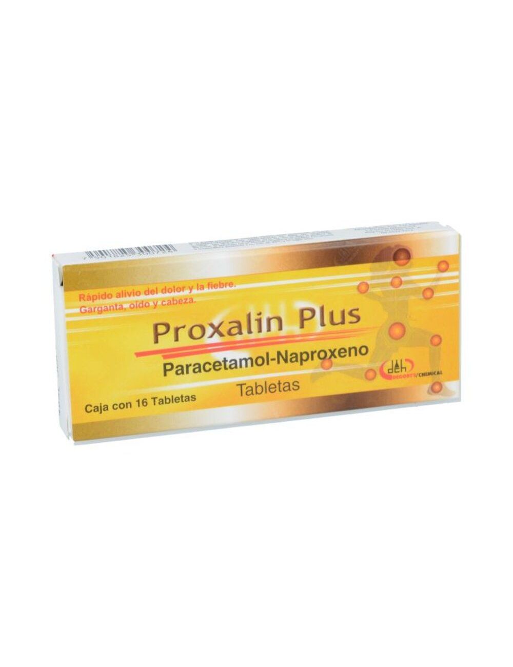 Proxalin Plus 250 mg / 300 mg Caja Con 16 Tabletas Proxalin Plus 250 mg / 300 mg Caja Con 16 Tabletas