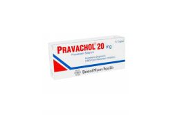 Pravacol 20 mg Caja Con 10 Tabletas