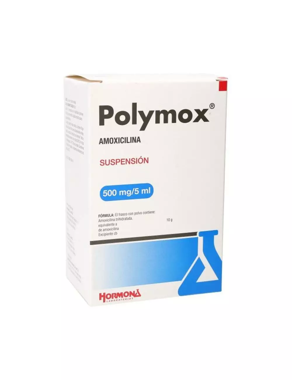 Polymox 500 mg / 5 mL Suspensión Frasco  Con 100 mL -RX2