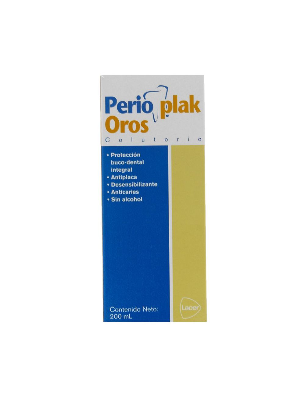 Perio Plak Oros Enjuague Bucal Caja Con Frasco Con 200 mL