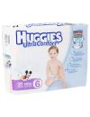 Pañal Huggies Ultra Confort Etapa 6 Niño Con 31 Piezas