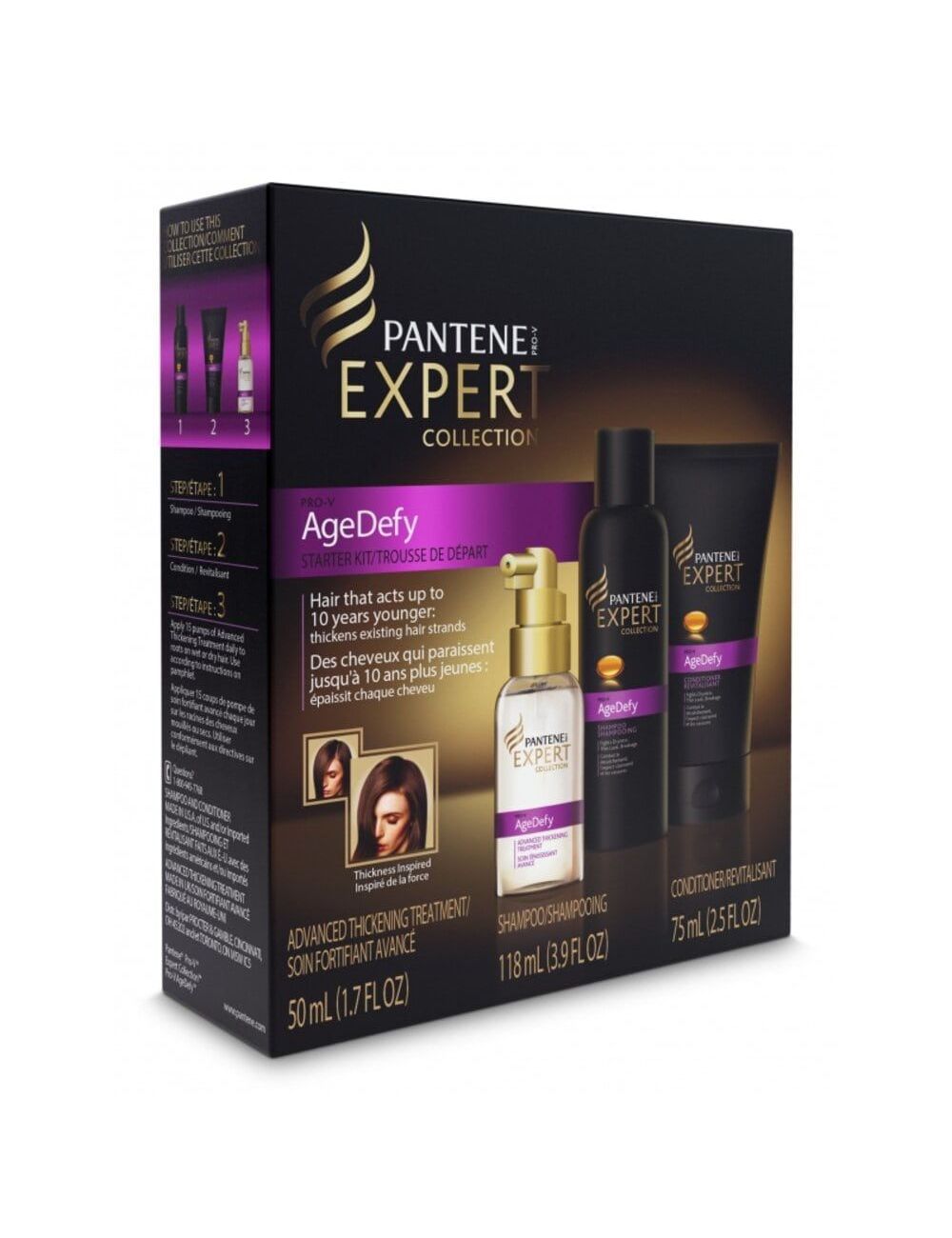 PANTENE EXPERT COLLECTION AGE DEFY  CAJA CON 3 PRODUCTOS