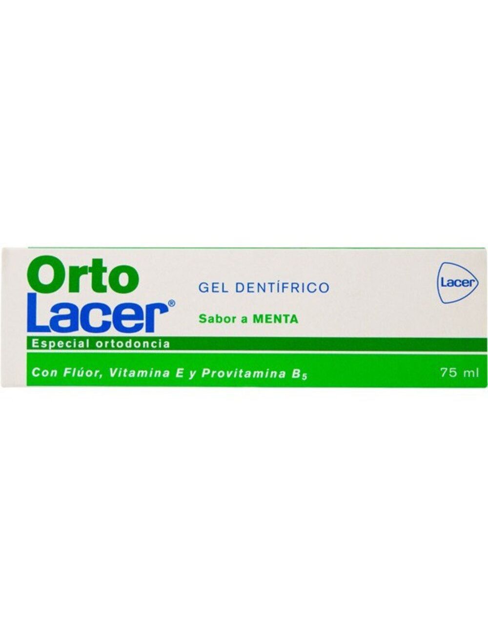 Orto Lacer Gel Dentrifico Caja Con Tubo De 75 mL