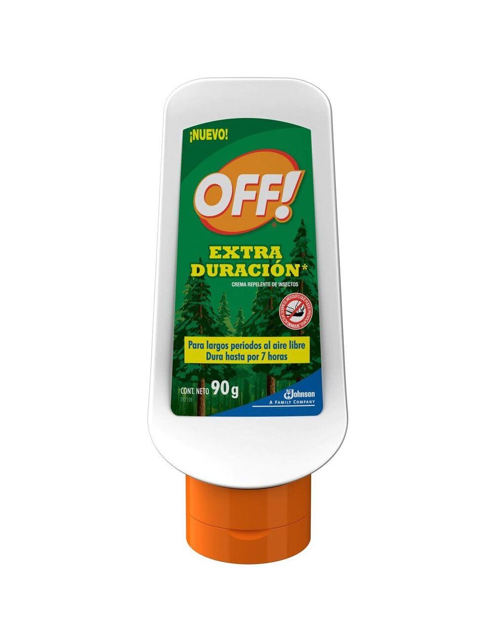 Off Crema Repelente Extra Duración Botella Con 90 g