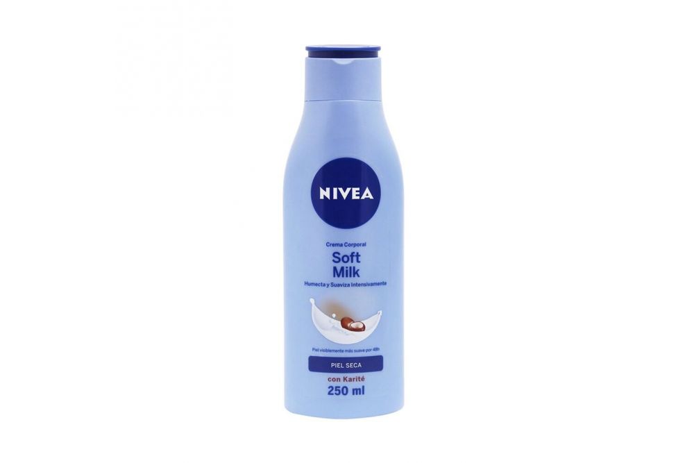 NIVEA Soft Milk Para Piel Seca Botella Con 250mL