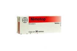 Nimotop 30 mg Caja Con 30 Tabletas