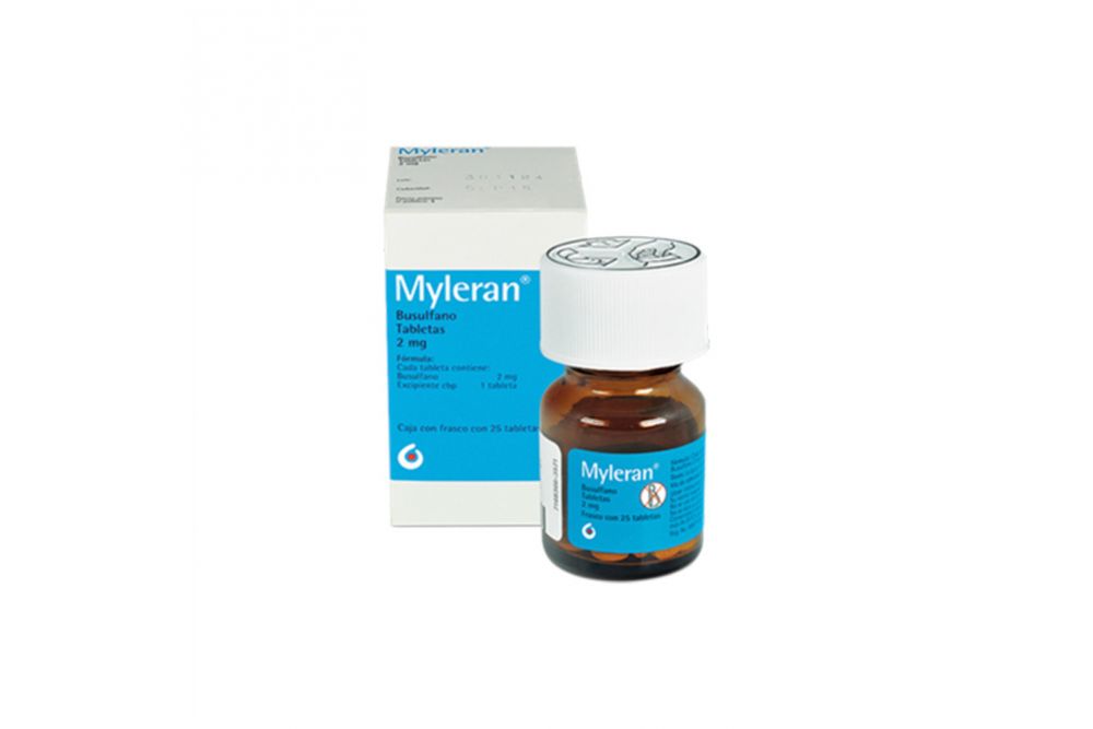 Myleran 2 mg Frasco Con 25 Tabletas