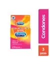 Durex Ultra Sensitivo Ribbed 3 condones