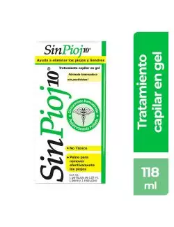 SinPioj10 Piojos y Liendres 118 ml