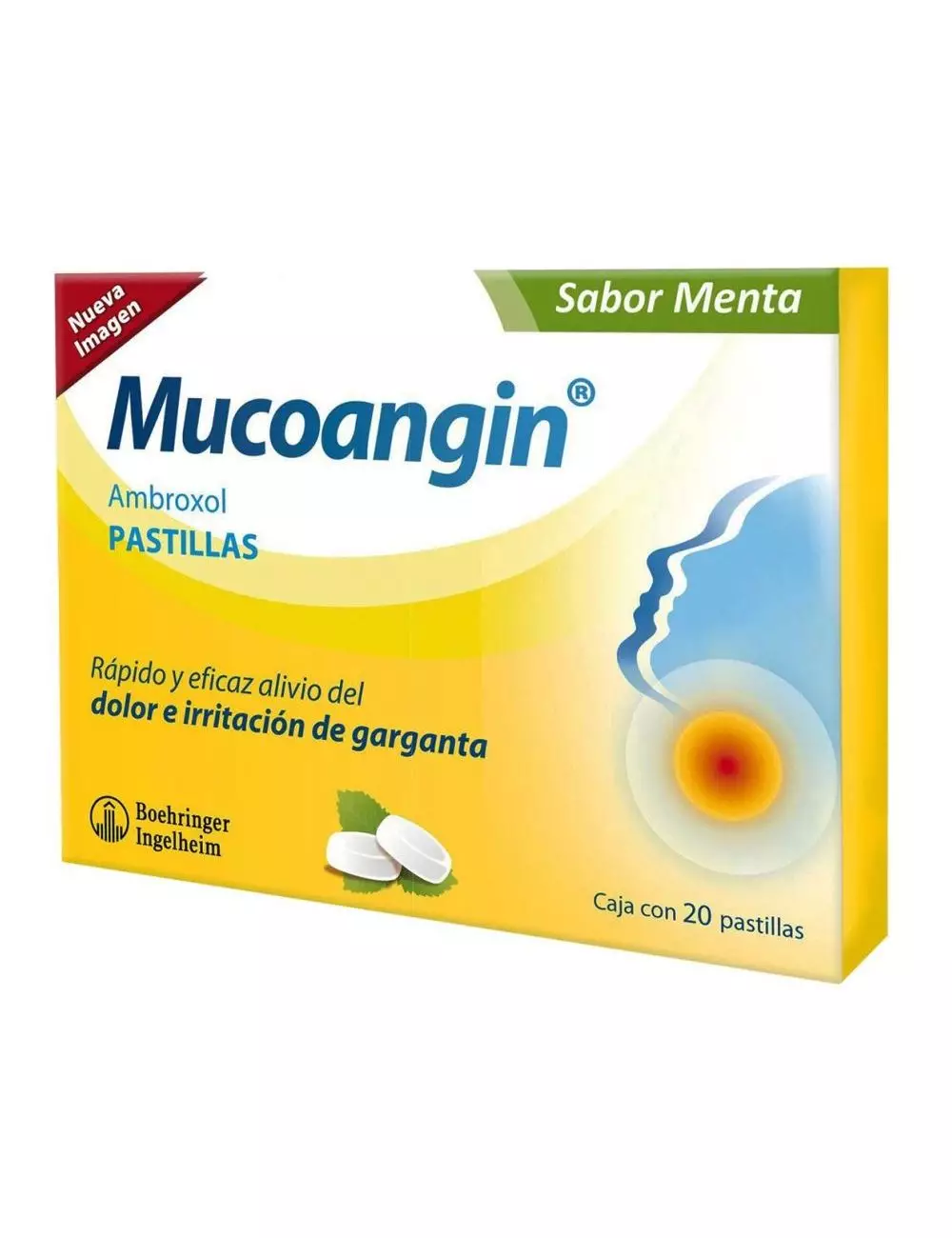 Mucoangin 20 mg Caja Con 20 Pastillas Mucoangin 20 mg Caja Con 20 Pastillas