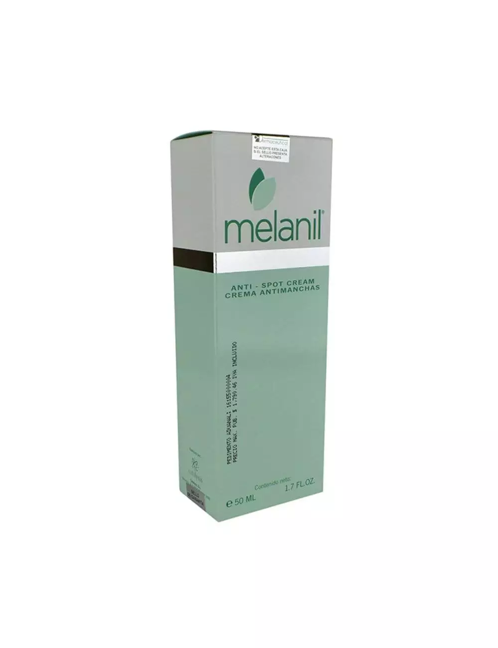 Melanil Crema Antimanchas Caja Con Frasco Con 50 mL