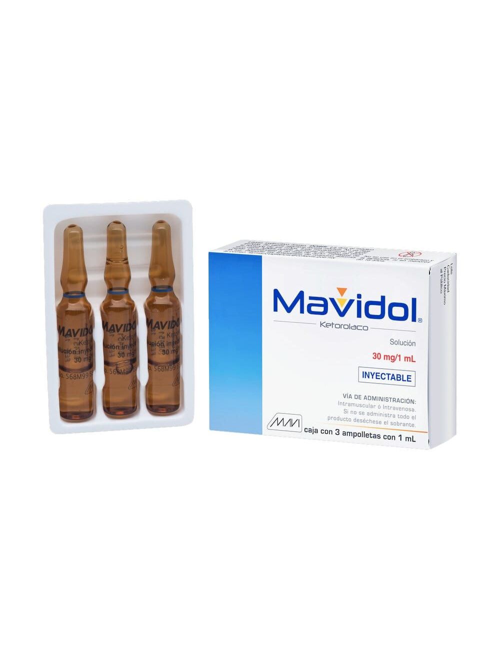 MAVIDOL SOL.INY. C/3 AMP.