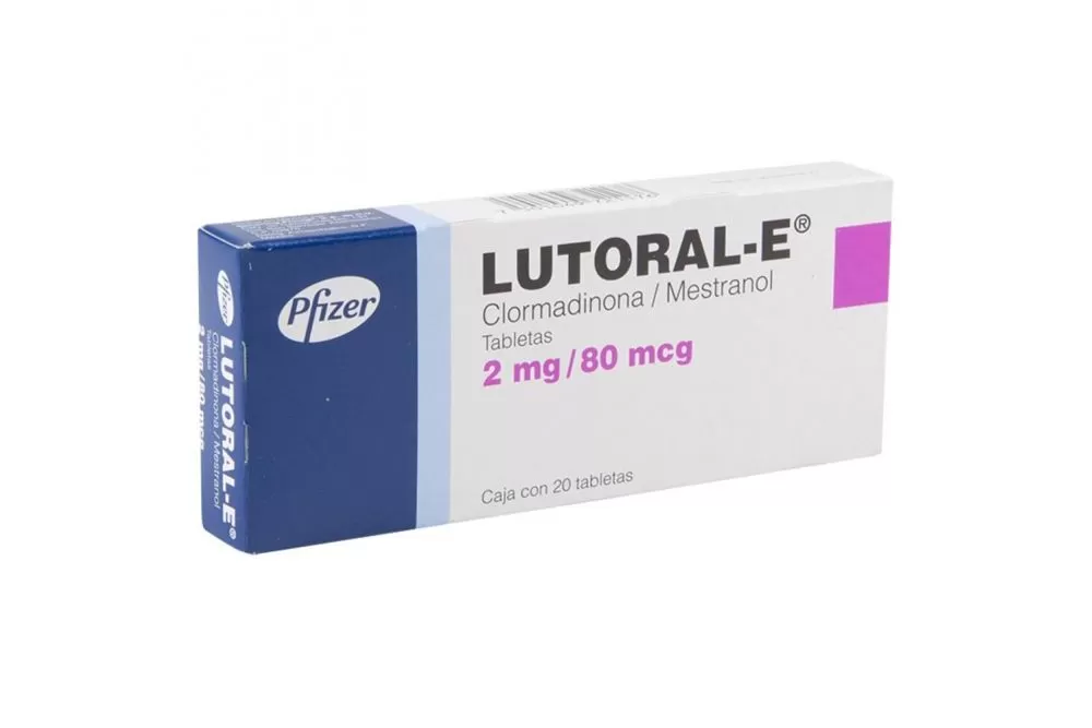 Lutoral-E 2 mg/ 80 mcg Caja Con 20 Tabletas