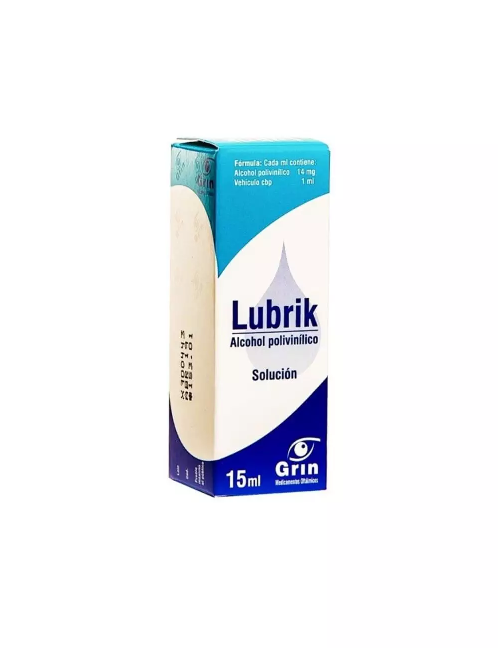 Lubrik Caja Con Frasco Gotero Con 15 mL