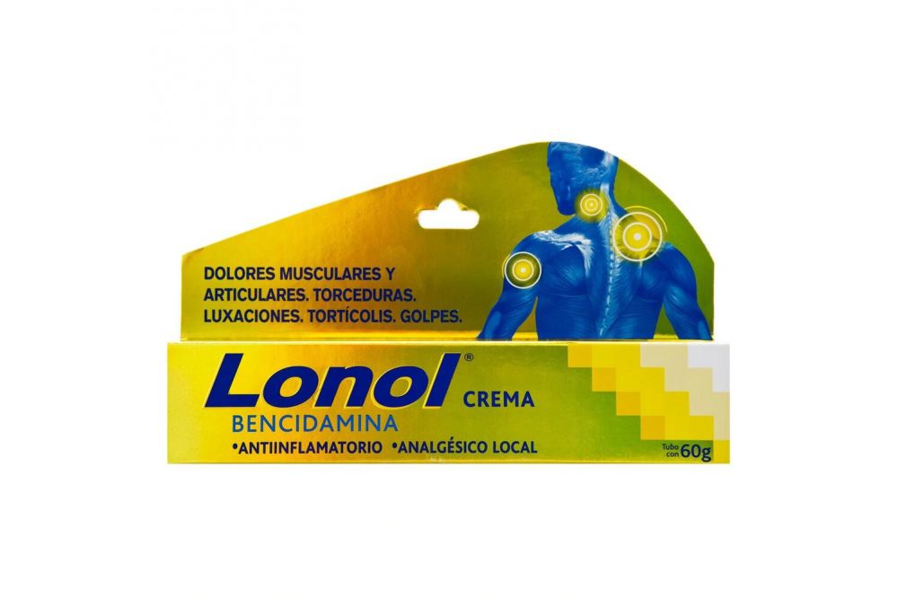 Lonol 5 g Crema Caja Con Tubo Con 60 g