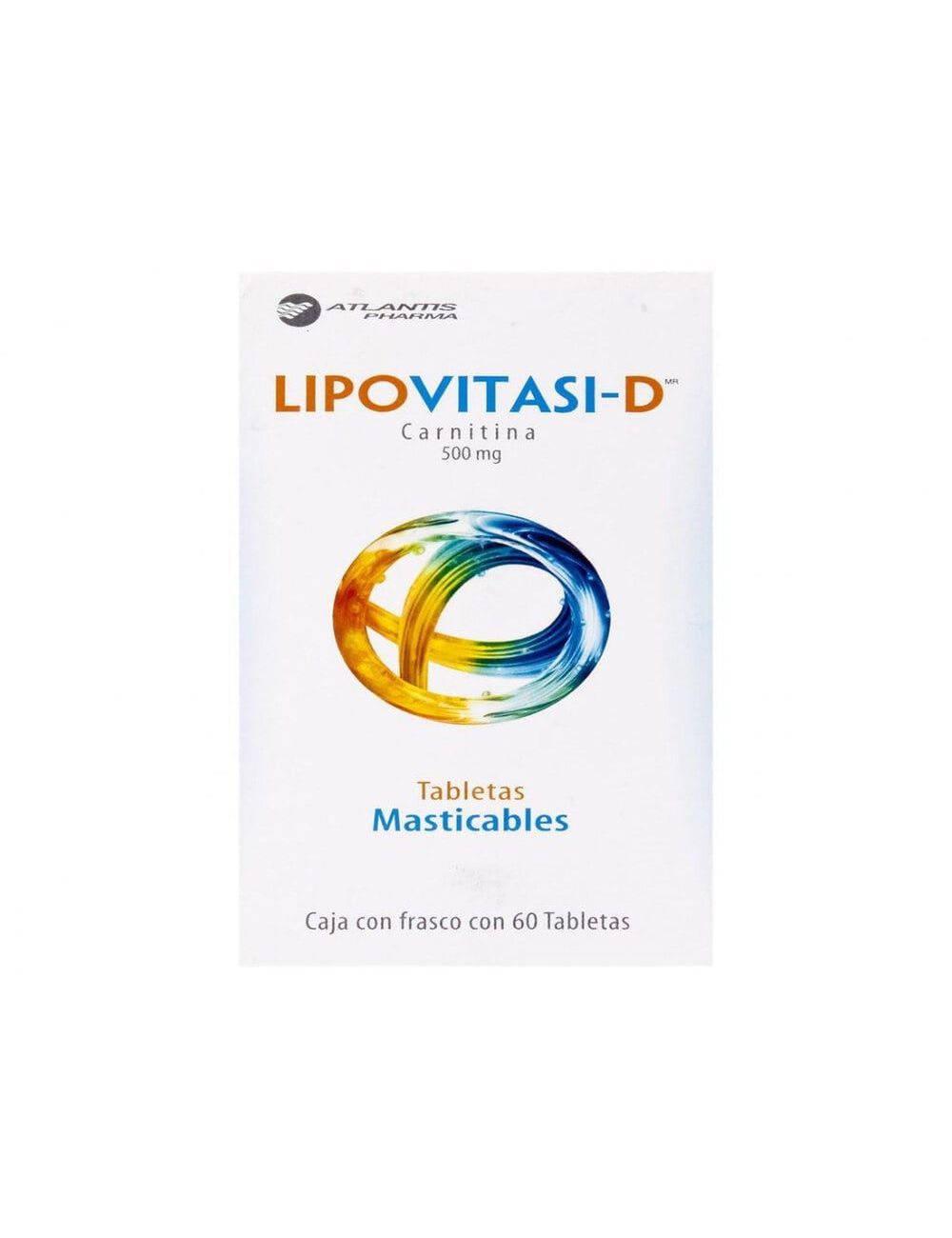 Lipovitasi - D 500 mg Caja Con Frasco Con 60 Tabletas