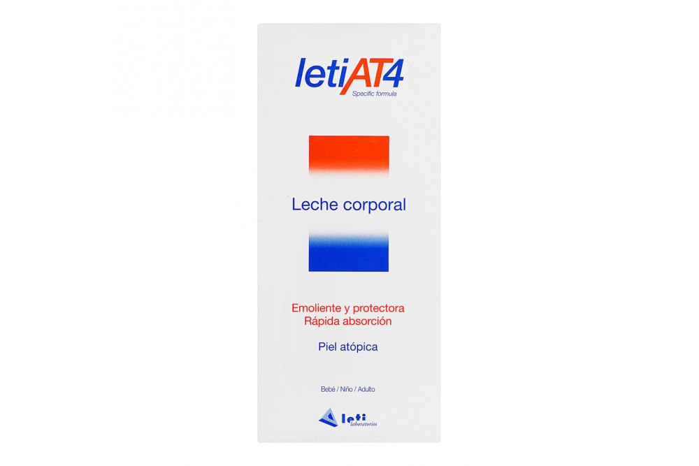 Letiat4 Leche Corporal Caja Con Frasco Con 250 mL