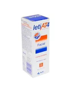 Letiat4 Crema Facial SPF 20 Caja Con Tubo Con 50mL