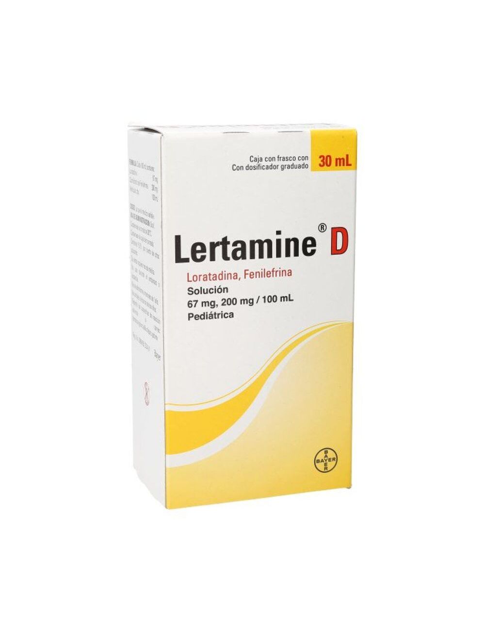 Lertamine D 0.67mg/2mg/1mL Caja Con Frasco Con 30mL y Dosificador