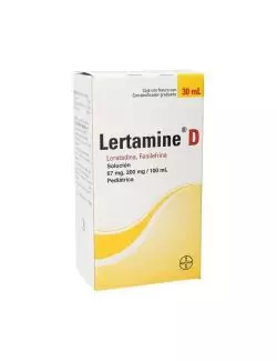 Lertamine D 0.67mg/2mg/1mL Caja Con Frasco Con 30mL y Dosificador