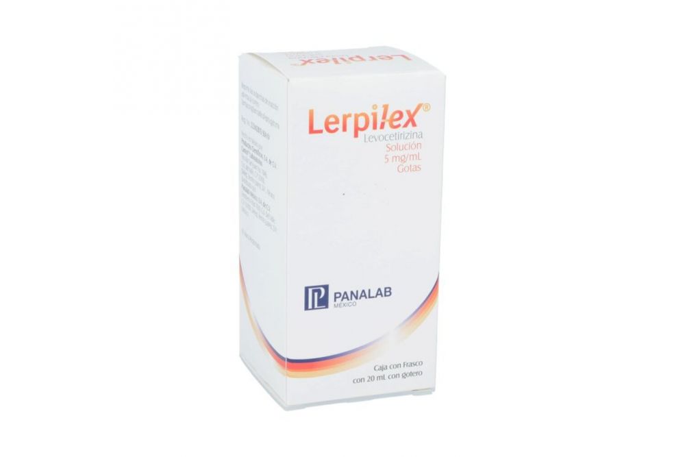 Lerpilex 5 mg. Sol Frasco 20 ml.