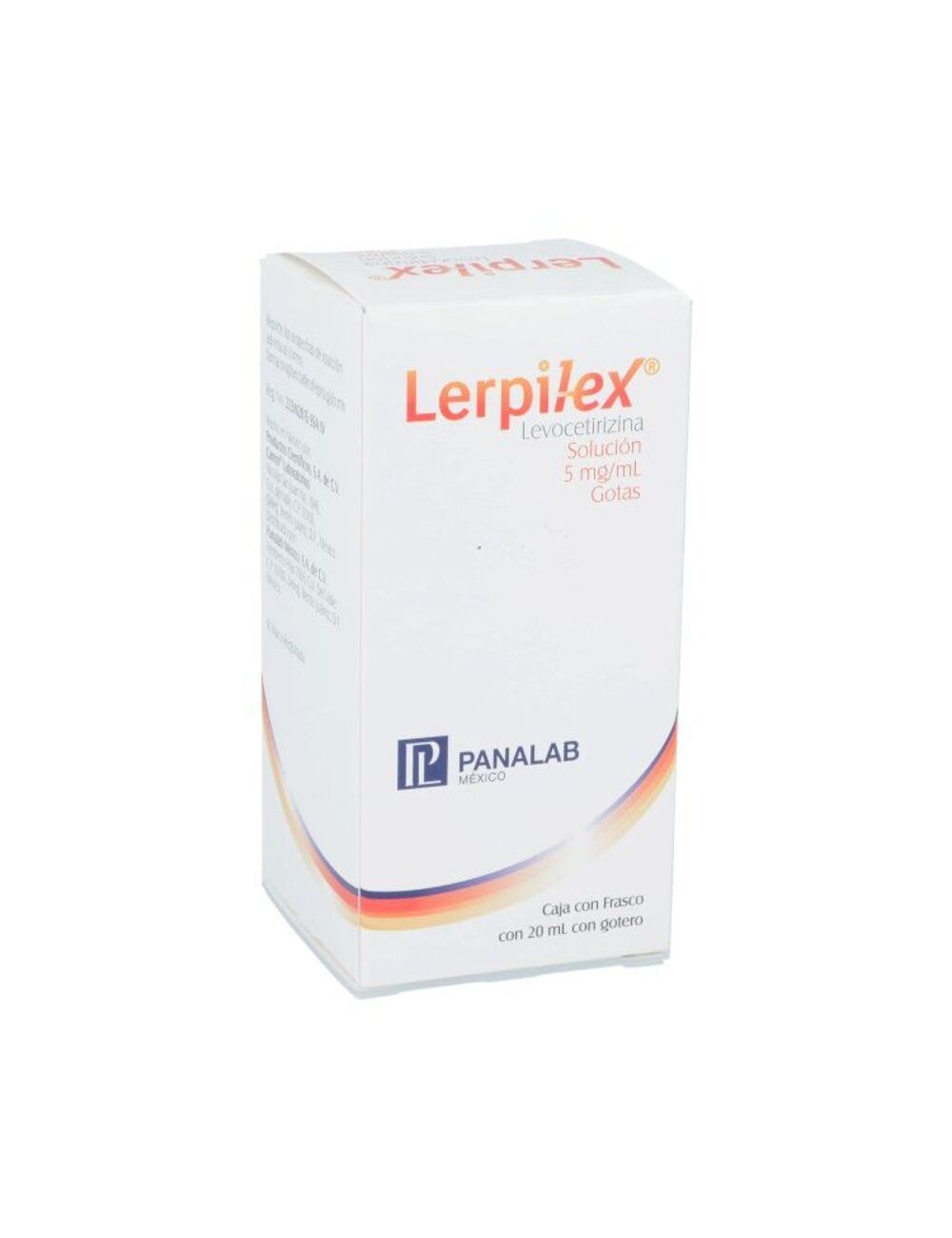 Lerpilex 5 mg. Sol Frasco 20 ml.