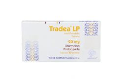 Tradea Lp 20 mg Libre Prolongación 30 Tabletas - RX1