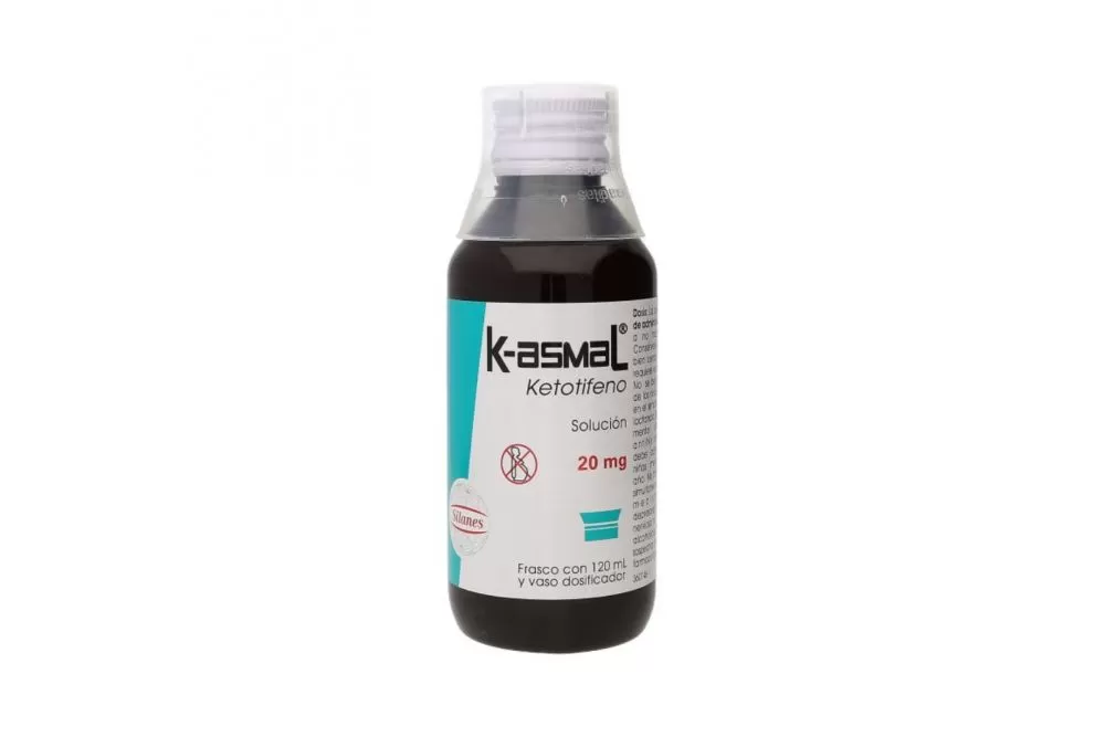 K-asmal Solución Frasco Con 120mL y Dosificador