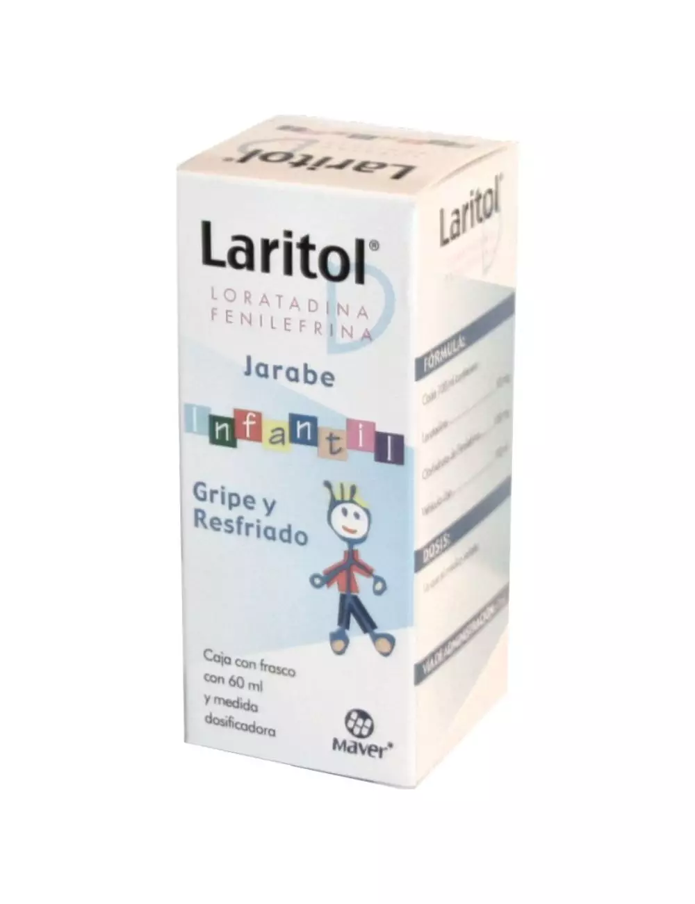 LARITOL SOL JBE 60 ML C/1 FCO