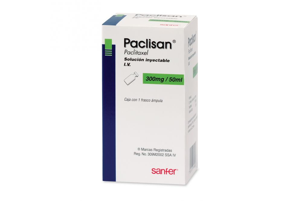 Paclisan 300 mg Caja con Frasco Ámpula RX3