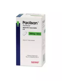 Paclisan® 300 mg/50 ml (Paclitaxel) - 1 Frasco en Ampolla - Laboratorio Sanafer® -RX3
