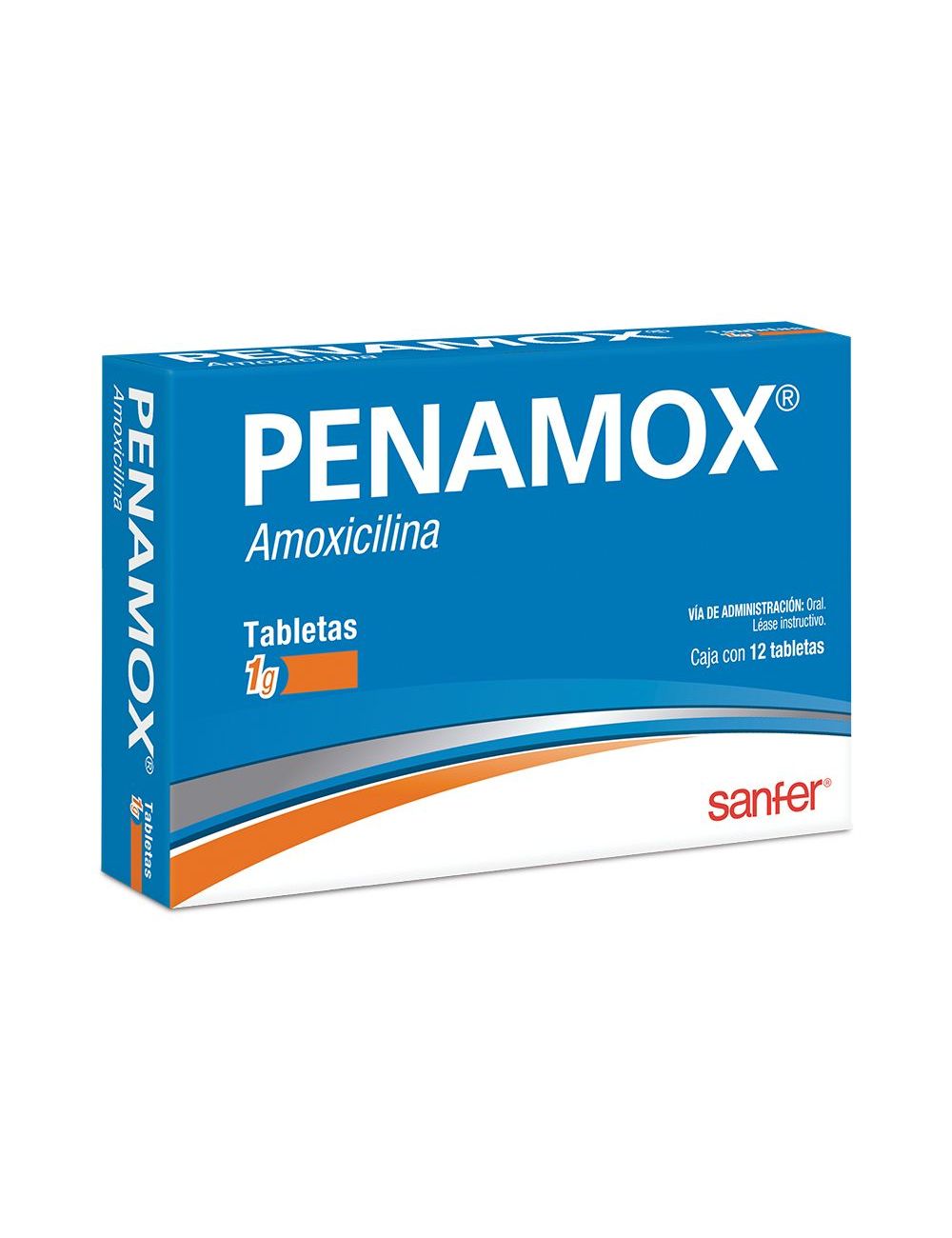 Penamox 1 g Caja Con 12 Tabletas -RX2 Penamox 1 g Caja Con 12 Tabletas -RX2