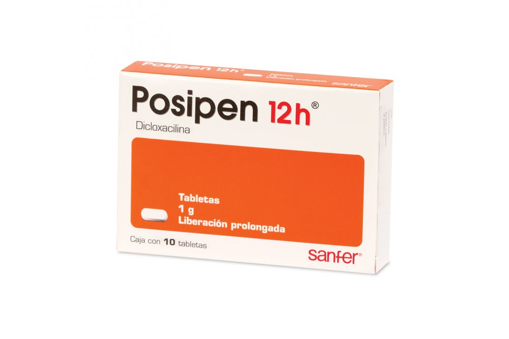 Posipen 12 H 1 g Caja Con 10 Tabletas RX2