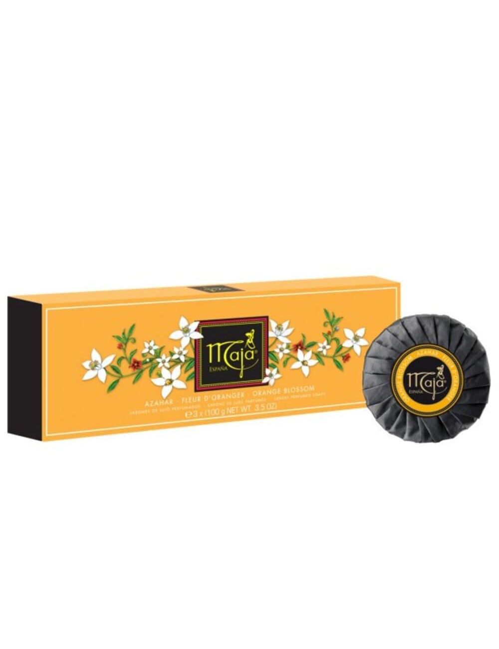 JABÓN DE TOCADOR MAJA FLOR DE AZAHAR 100 G - CAJA CON 3 BARRAS