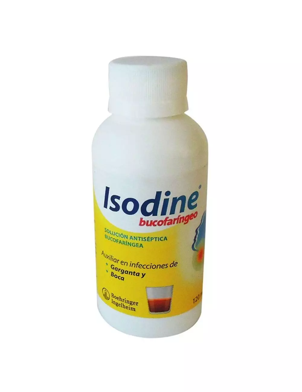 Isodine Bucofaríngeo Frasco Con 120 mL