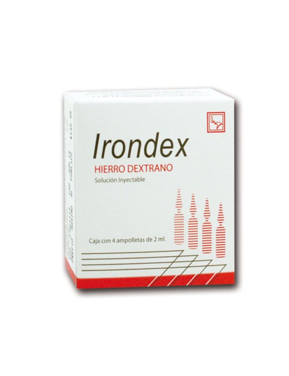 IRONDEX 2ML C/4 AMP