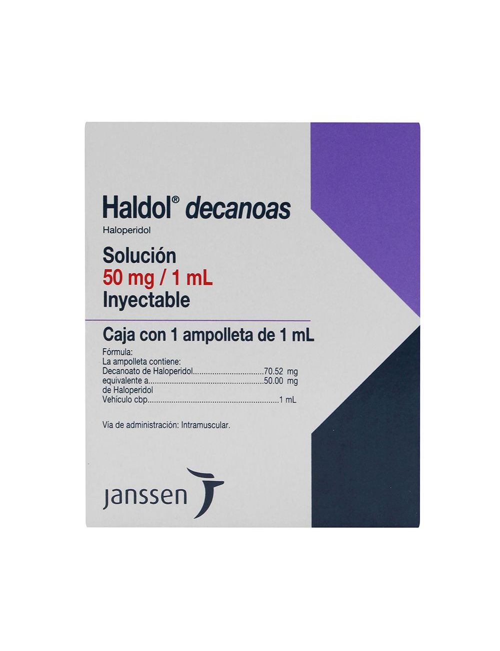 Haldol® Decanoas 5 mg/mL - 1 Ampolleta | Haloperidol | Janssen
