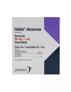 Haldol® Decanoas 5 mg/mL - 1 Ampolleta | Haloperidol | Janssen