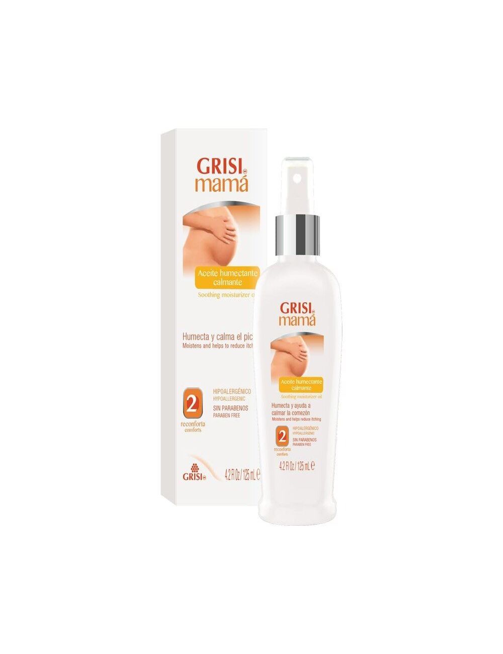 Grisi Mamá Aceite Humectante Calmante Frasco con 125 mL