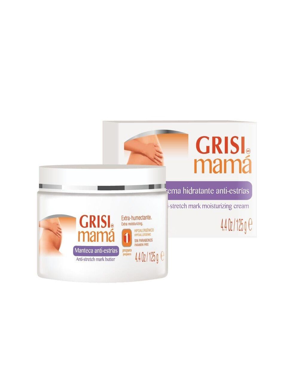 Grisi Crema Manteca Anti-estrías Extra-humectante Tarro Con 125 g